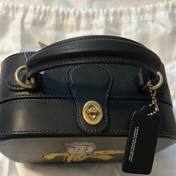 Coach X Jean Michel Basquiat square crossbody bag - Picture 4 of 8